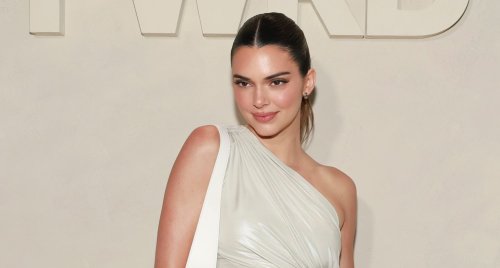 Kendall Jenner Paired Her One-Shoulder Minidress With the Shoe Her ...