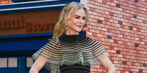 Nicole Kidman and Her Lookalike Daughters, Faith and Sunday, Wear Coordinating Dresses on Easter