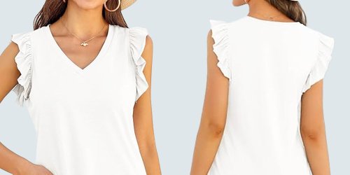 One Detail on This $12 Spring Blouse Makes It “Much Cuter Than a Basic Tee,” Shoppers Say