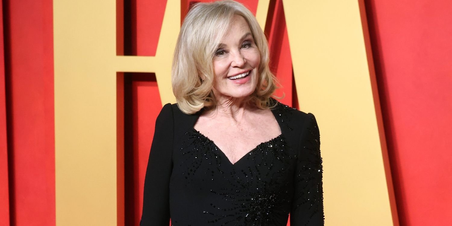 Jessica Lange Looks Unrecognizable With Shorter Hair and Curls