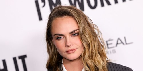 Cara Delevingne Is Truly Unrecognizable With New Blunt Bangs and Jet Black Hair