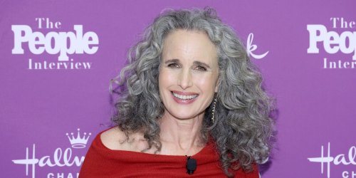 Andie MacDowell Switches Up Her Signature Hair For the First Time in Years