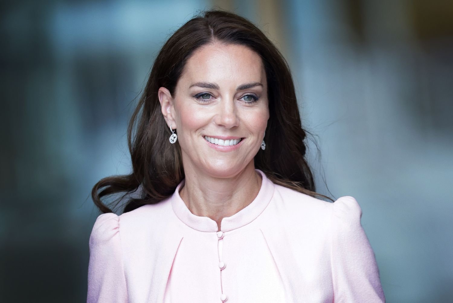 Kate Middleton Gave Royal Barbie in a Pastel Pink Midi Dress and Optic White Heels