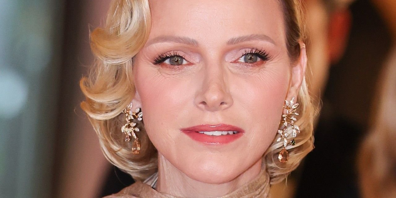 Princess Charlene of Monaco Channels Late Mother-in-Law Princess Grace, Oozing Old Hollywood Glamour in Glittering Gold
