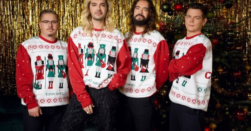 Hier den Weihnachtspullover von Tokio Hotel shoppen