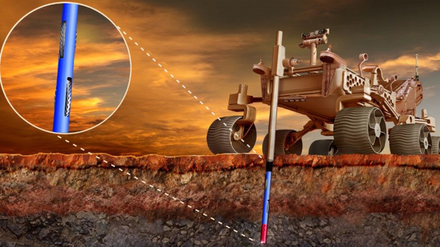Students Propose Using 'Borebots' to Drill Mars' Polar Ice