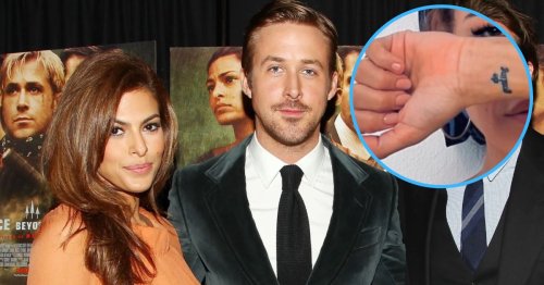 Eva Mendes Sparks Ryan Gosling Marriage Rumors With Tattoo Flipboard