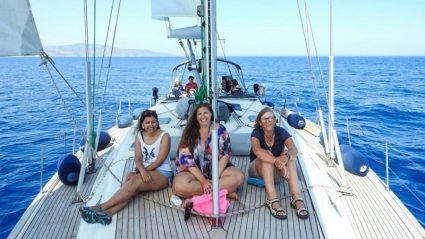 A day in the life of a Greek Island sailing trip