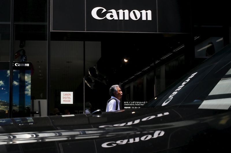 Canon shares slide on weak Q1 profit, lowered guidance