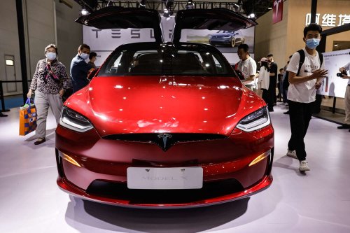Sales of Tesla EVs Made in China Soar