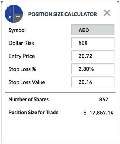 Position Size Calculator Tool Does The Math For Your Swing Trades