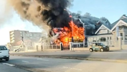 Famous 'haunted' Richly House in Gqeberha destroyed by fire