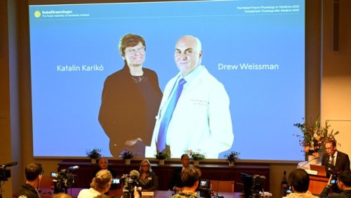 Hungarian and US scientists win medicine Nobel for Covid-19 vaccine discoveries