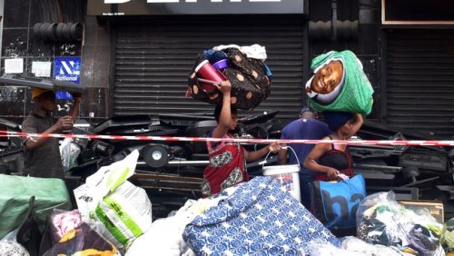 LOOK: Chaos as ‘illegal tenants evicted’ from ‘hijacked’ Durban building