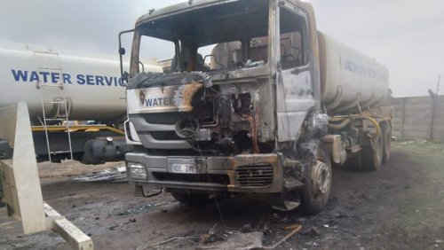 Torching of Dundee municipal water tankers condemned