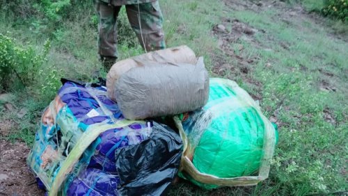 Suspects abandon bags of dagga worth millions in northern KZN