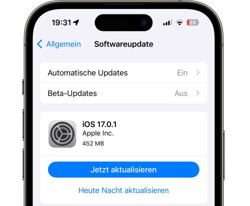iOS 17.0.1: Hintergründe zum hastigen Update