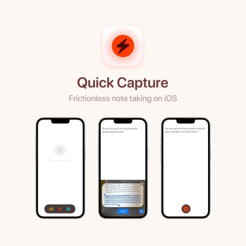 Geheimtipp Quick Capture: Schnellnotizen mit Sprache, Kamera und Tastatur
