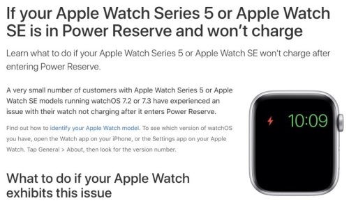 Apple Watch Series 5, SE Not Charging Fix Released; Free Repairs Also Available