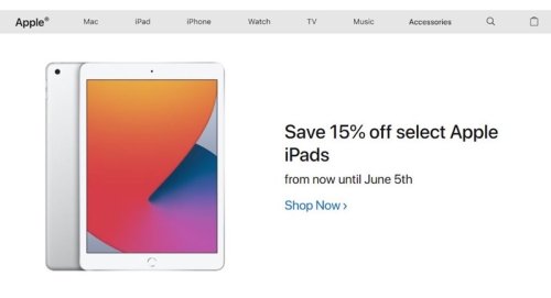 Apple’s iPad on Sale for 15% Off via RBC Rewards