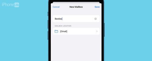 How to Create Email Folders on iPhone & iPad
