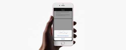 How to Sign a PDF Document in the iPhone Mail App