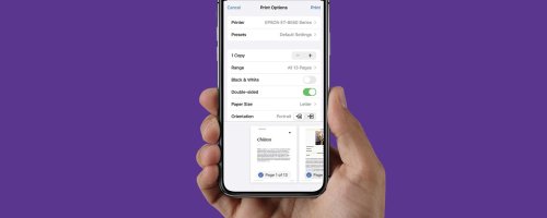 How to Use AirPrint to Print from Your iPhone or iPad