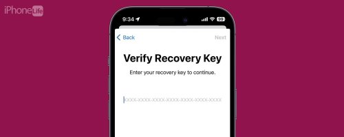 Keep Your Apple ID Secure with a Recovery Key