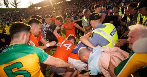 Donegal v Armagh brawl slammed as Gardaí forced to intervene