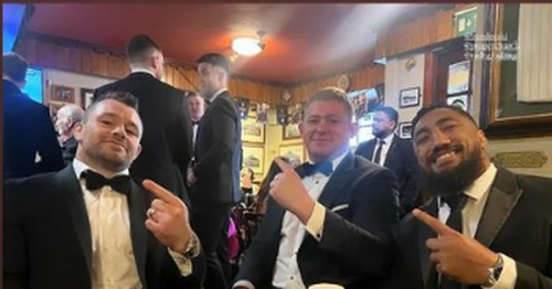 Inside Ireland rugby star's week long Six Nations Celebrations