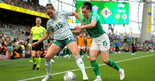 Lucy Quinn and Rebecca Holloway open up on their relationship and playing against each other in international football