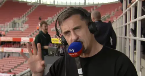 Gary Neville blasts Mikel Arteta as he points blame over problem holding Arsenal back