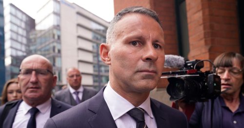 Ryan Giggs arrives at court for alleged assault trial involving ex-girlfriend