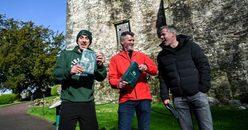 Keane, Neville and Carragher surprise Dublin crowd with special guest