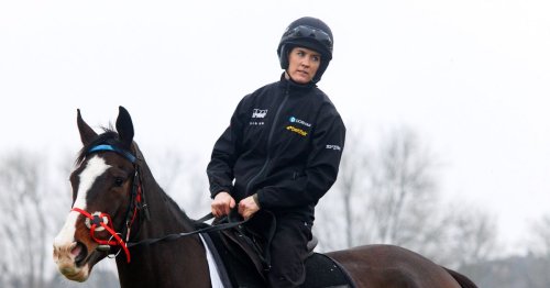 What horse is Rachael Blackmore riding in the 2025 Irish Grand National?