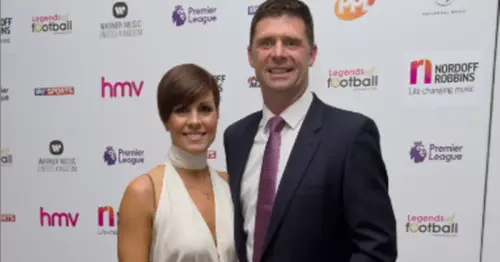 Who is Niall Quinn's wife Gillian as Ireland legend appears on Late Late Show?