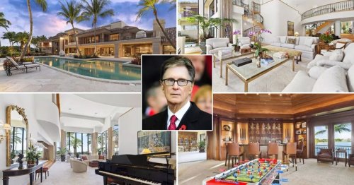 Inside Liverpool owner John W Henry's 19-bathroom mansion with movie theatre
