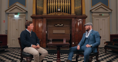 Freemasons apologise for hosting Conor McGregor interview with Tucker Carlson