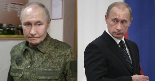 'That's not Putin' - Russian president humiliated for 'sending obvious body double to Ukraine'