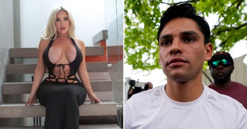 Boxer Ryan Garcia gets engaged to porn star having waited one hour after son's birth to divorce wife