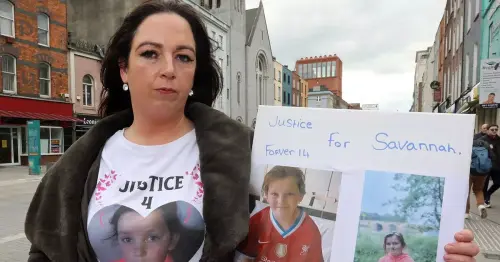 Family of girl killed in road collision hold protest march over DPP’s decision to direct no prosecution