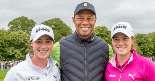 Leona Maguire living her dream playing in the same tournament as Tiger Woods