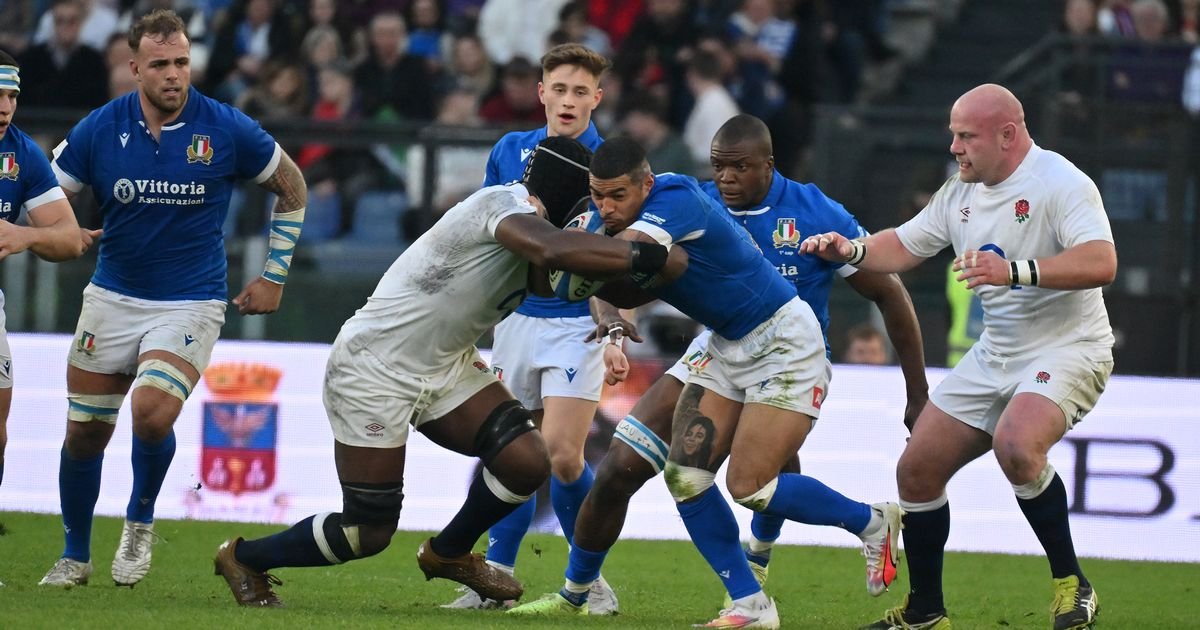 What time and TV channel is England v Italy on in the Six Nations today?