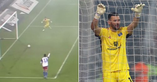 Hamburg goalkeeper makes 'all-time howler' in derby and fans' response speaks volumes