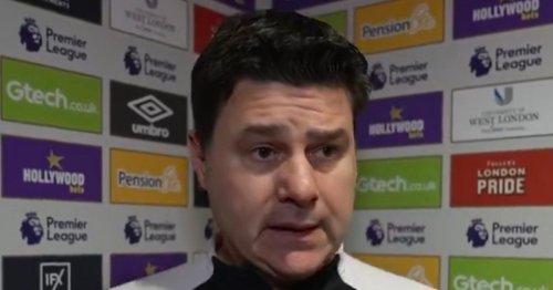 Mauricio Pochettino responds after furious Chelsea fans chant former manager's name