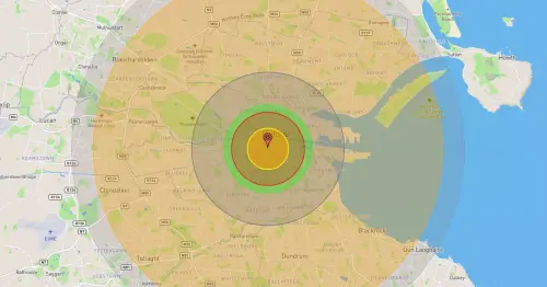 Ireland nuke bomb map shows potential destruction amid World War 3 worries
