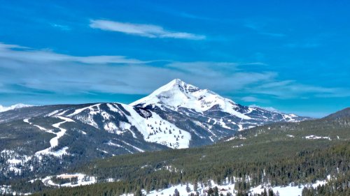 Montana's Premier Ski Resort Offers A Scenic Ride To One Of The Highest Skiable Peaks In The Country