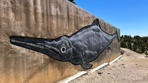 Nevada's Unique Off-The-Beaten Path State Park Boasts Giant Fossilized Creatures & A True Ghost Town