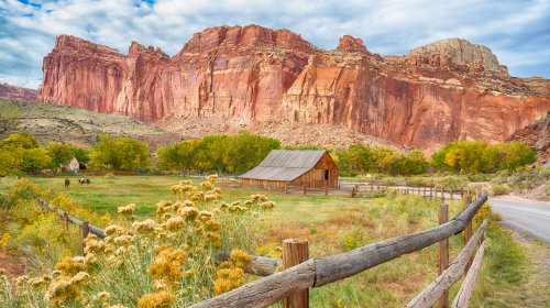 Hidden In Utah's Capitol Reef National Park Is A Charming Homestead Known For Fresh Pies And Canyon Views
