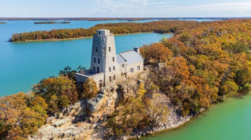 Oklahoma's Underrated Nature Center Is A Castle Inspired By European Architecture For Free Sweeping Views
